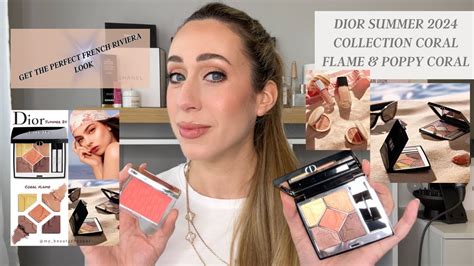 dior set summer|dior coral flame.